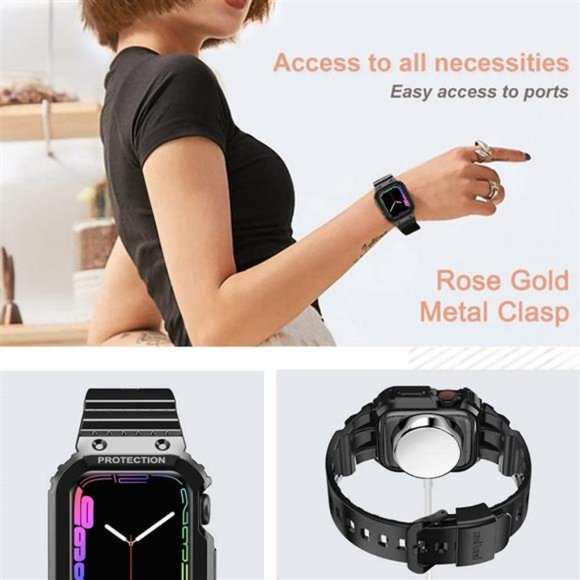 Watch Armband Clear Band 38 mm 40 mm 41 mm
